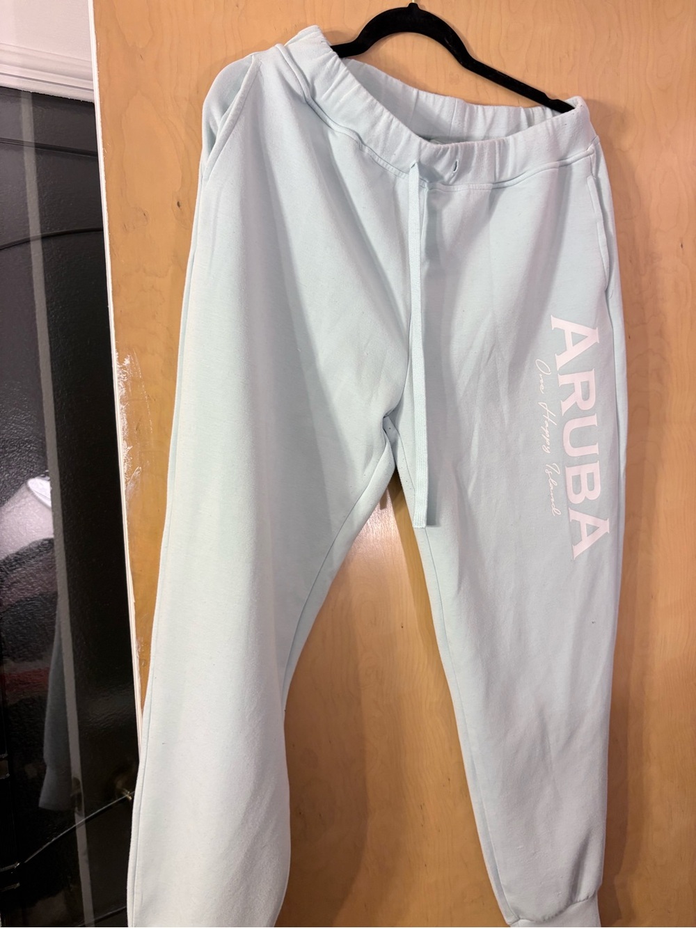 Graphic Jogger Pants Light Mint